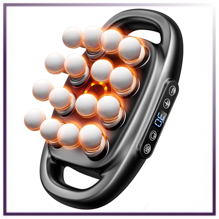 16-Head Muscle Massage Gun Deep Tissue Percussion Massager for Muscle Relaxation & Recovery — cover