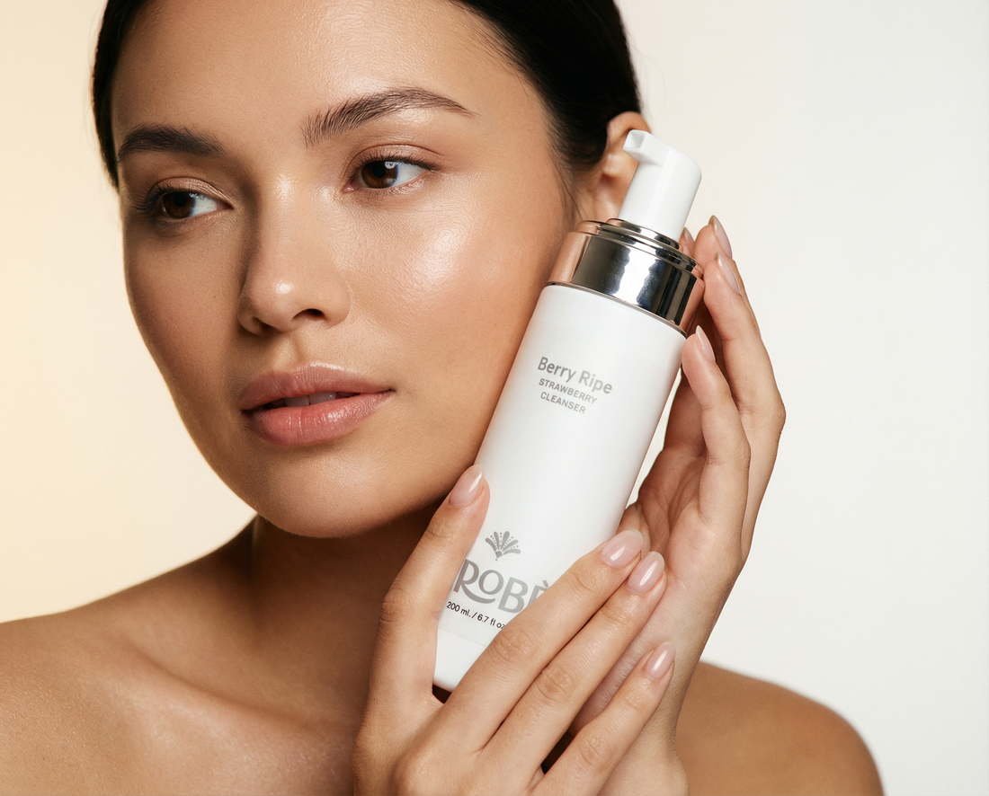 "Berry Ripe" Strawberry Cleanser for Combination Skin — cover