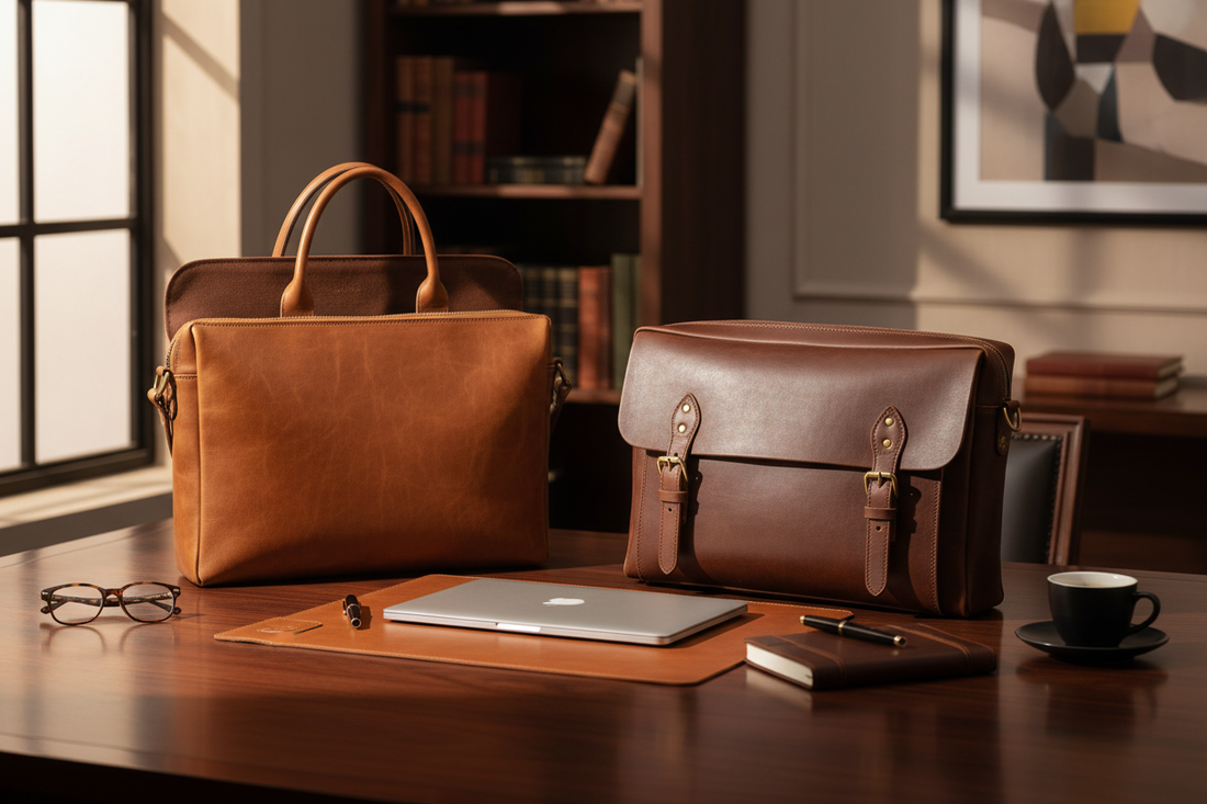 How to Choose the Perfect Leather Laptop Bag for Work & Travel