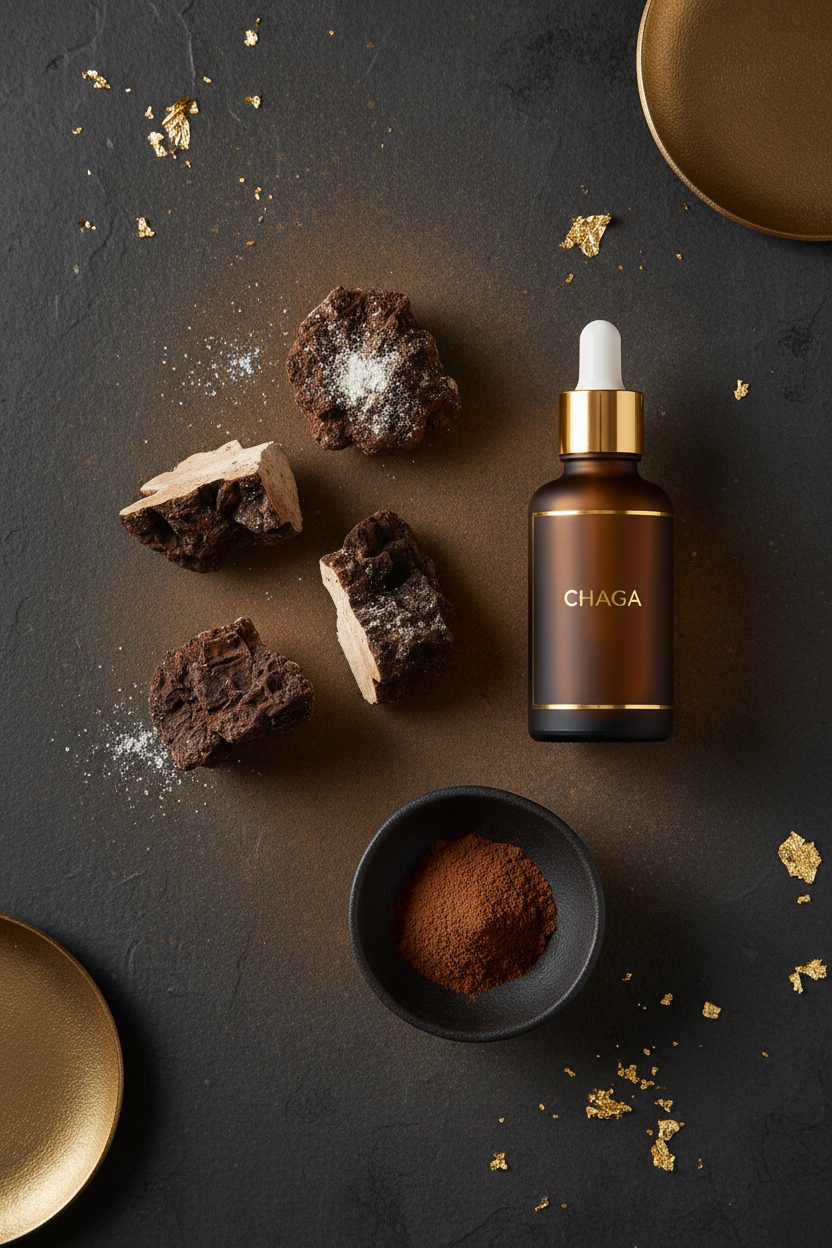 Chaga Mushroom in Skincare: The Adaptogen Your Routine Is Missing