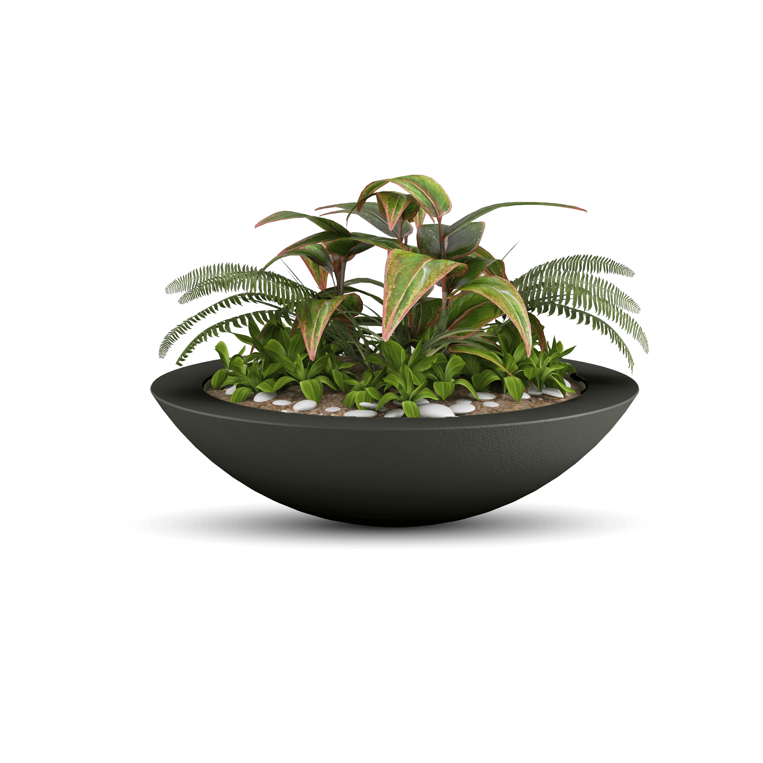 Oceanside Outdoor Shallow Planter