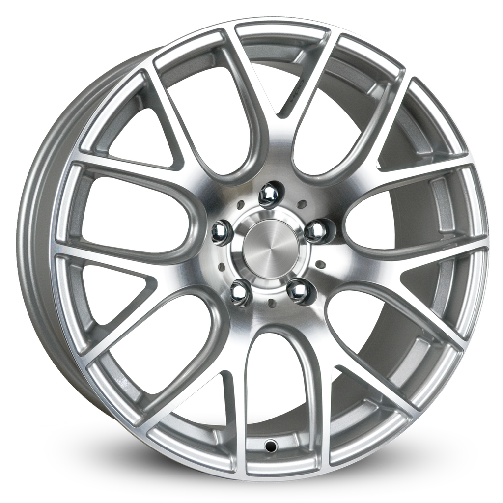 PRO SPOKE | Silver Machined Face | 19x8.5 ( 5x112 )