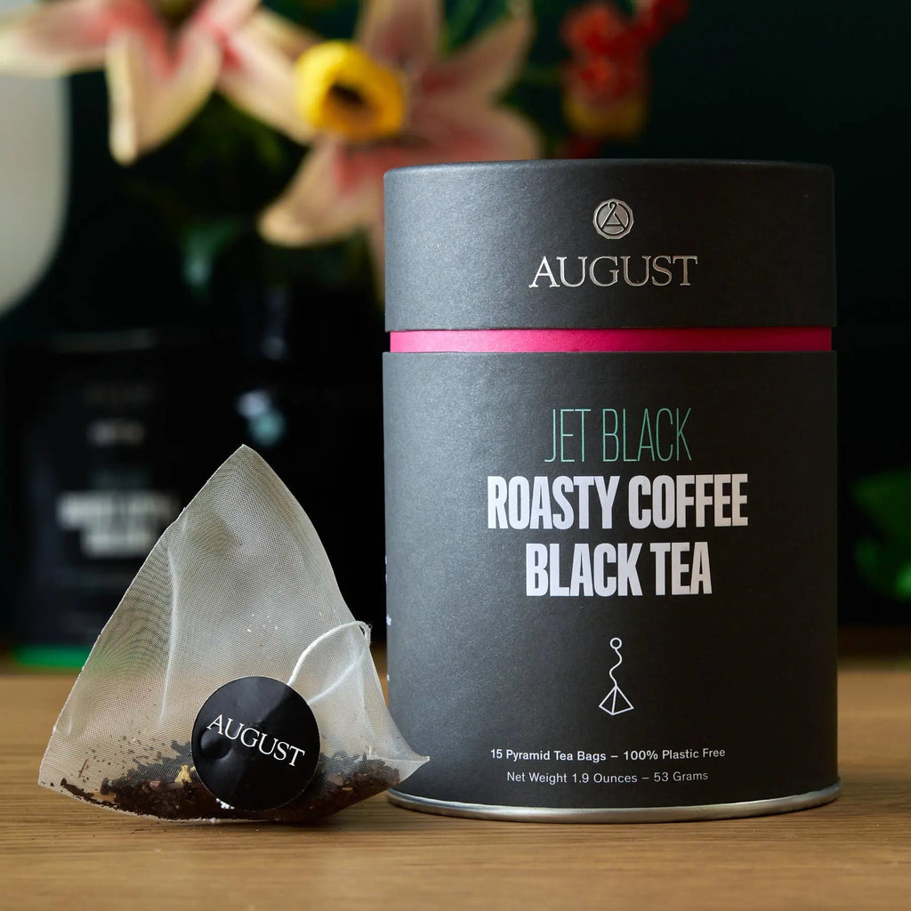 Jet Black — Roasty Coffee Black Tea | 15 Tea Bags