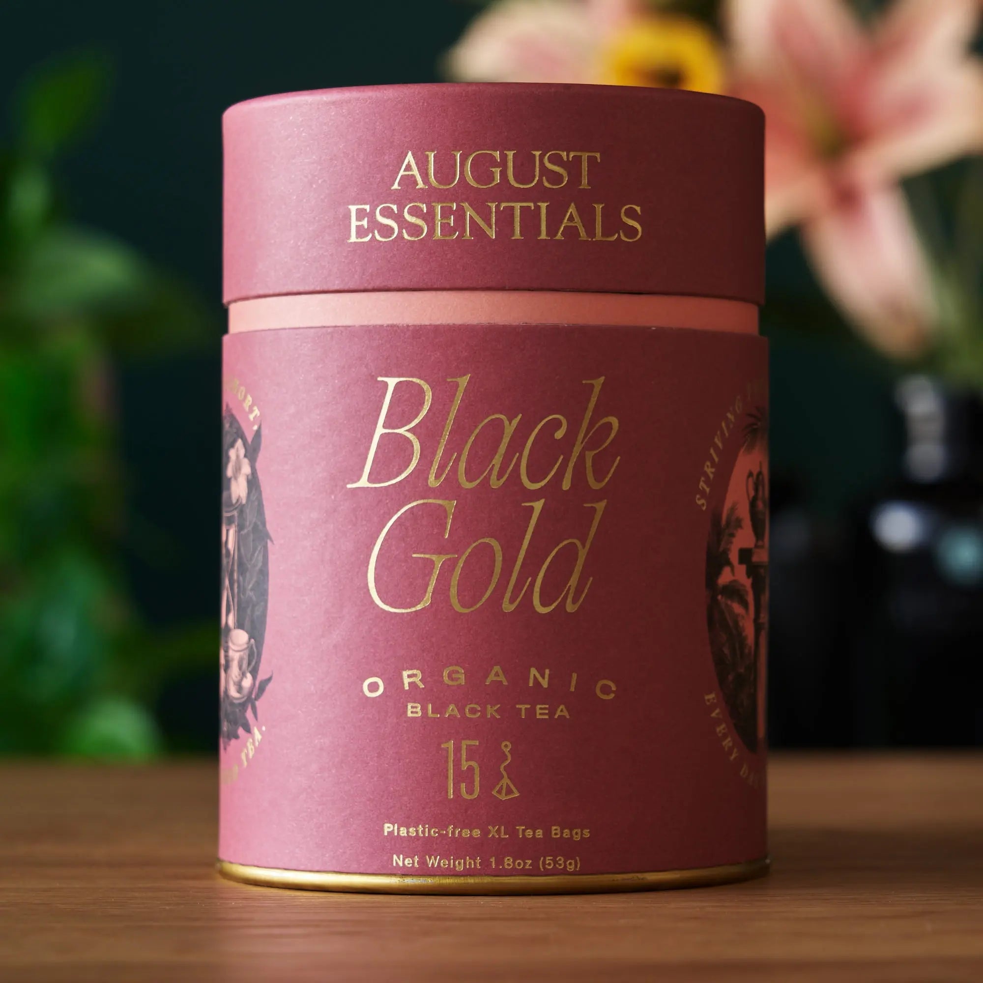 Essentials Black Gold — Organic Yunnan Black Tea | 15 Tea Bags