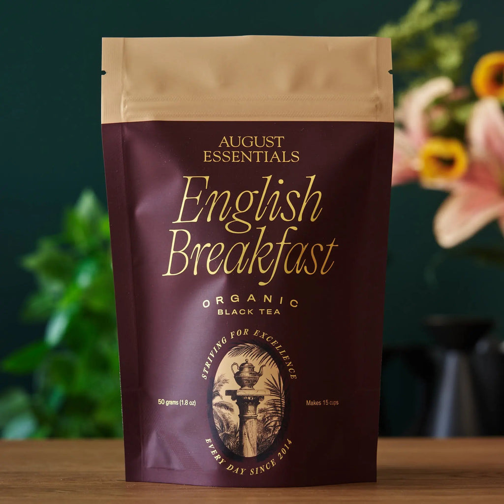 Essentials English Breakfast — Organic Bold Black Tea (Loose Leaf)