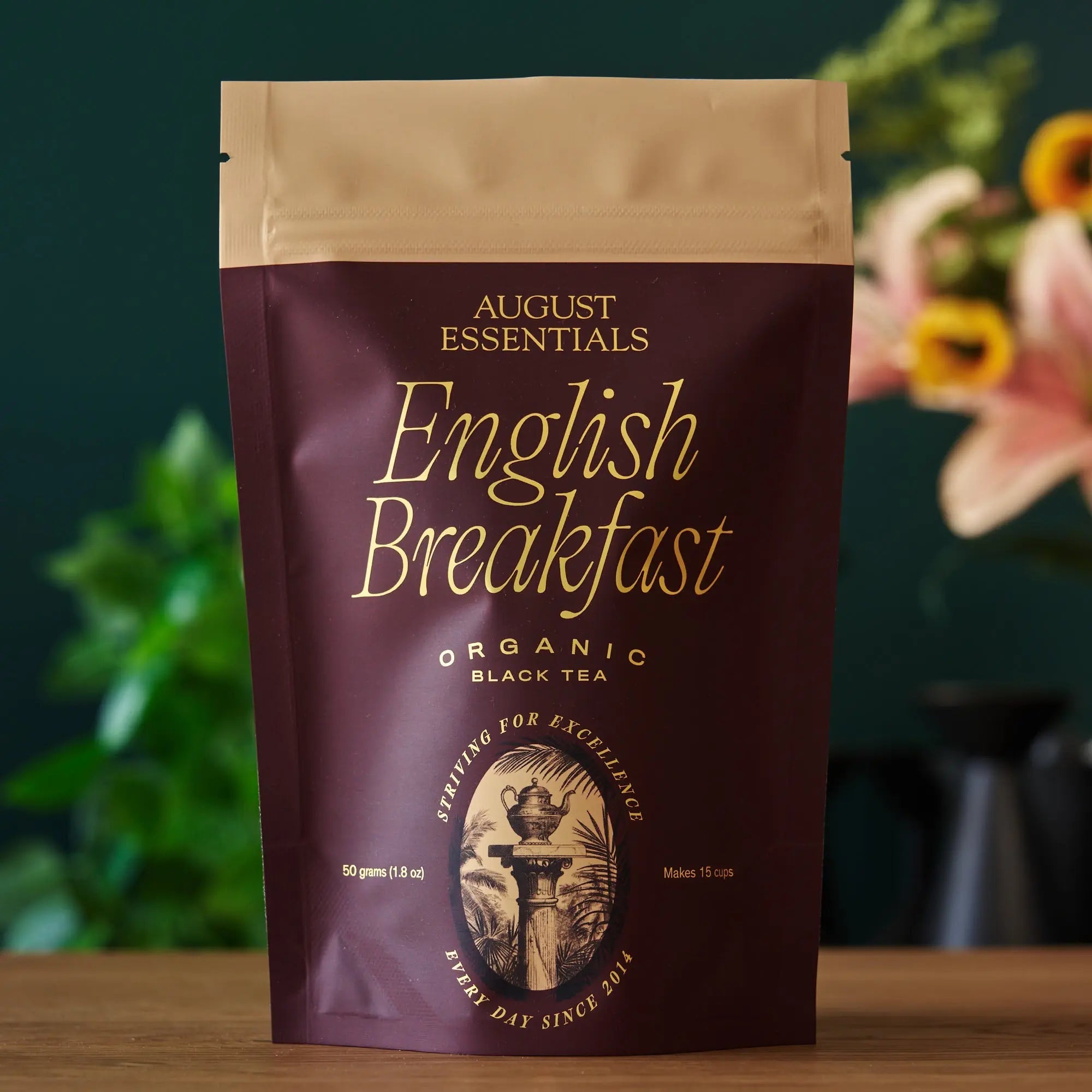Essentials English Breakfast — Organic Bold Black Tea (Loose Leaf)