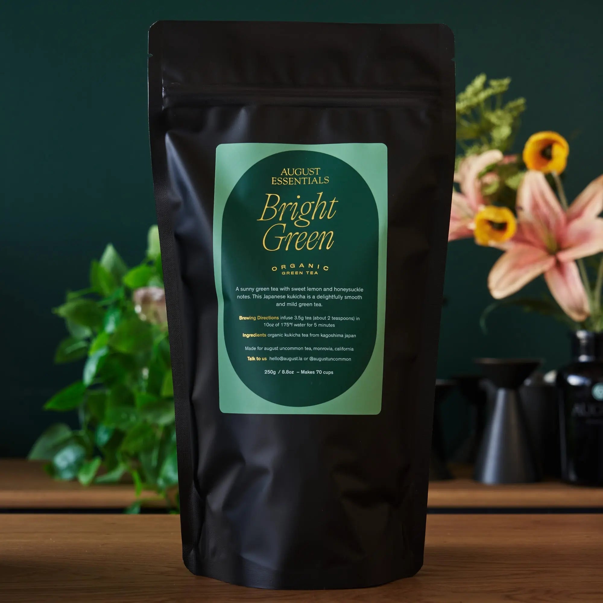Essentials Bright Green — Organic Japanese Green Tea (Loose Leaf)