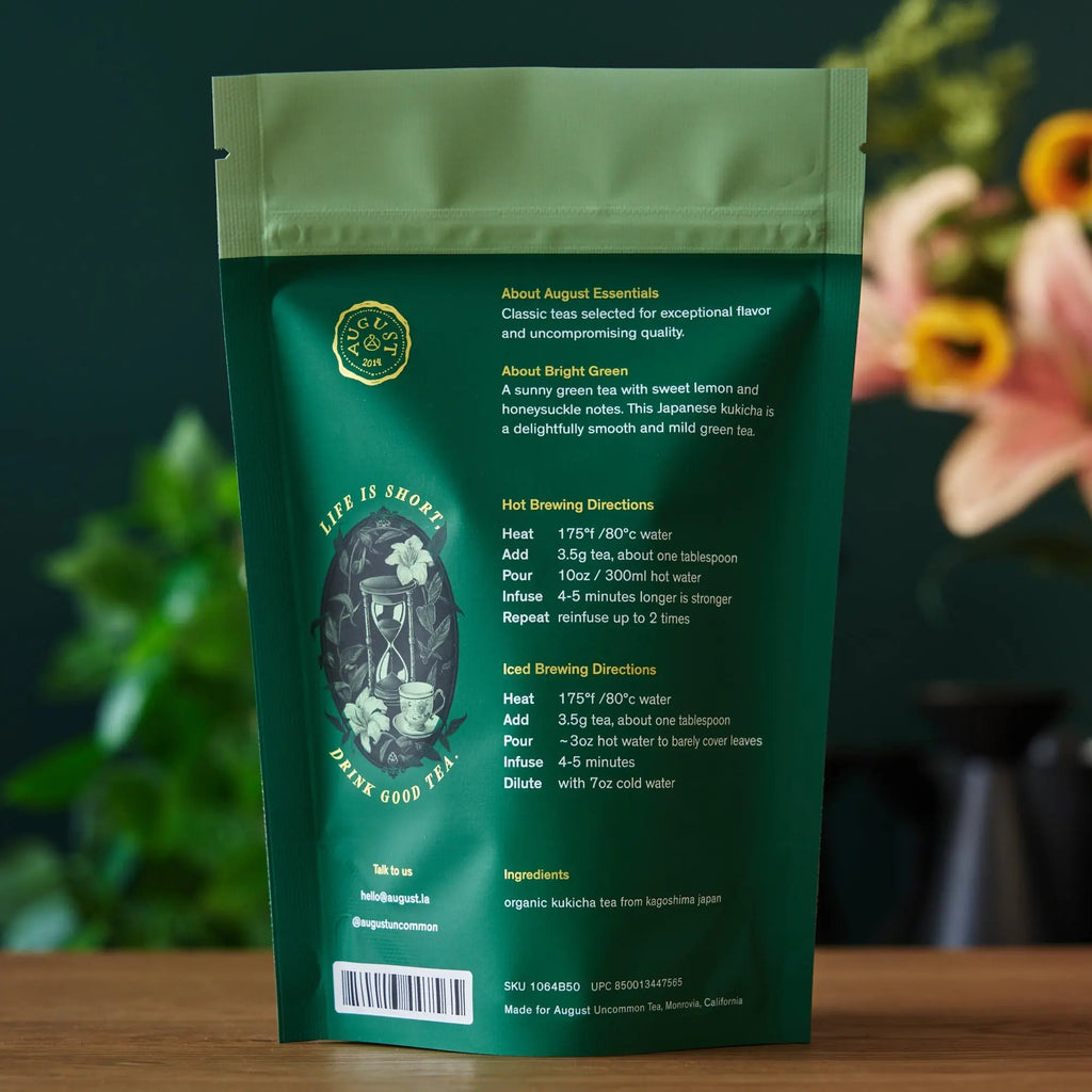 Essentials Bright Green — Organic Japanese Green Tea (Loose Leaf)