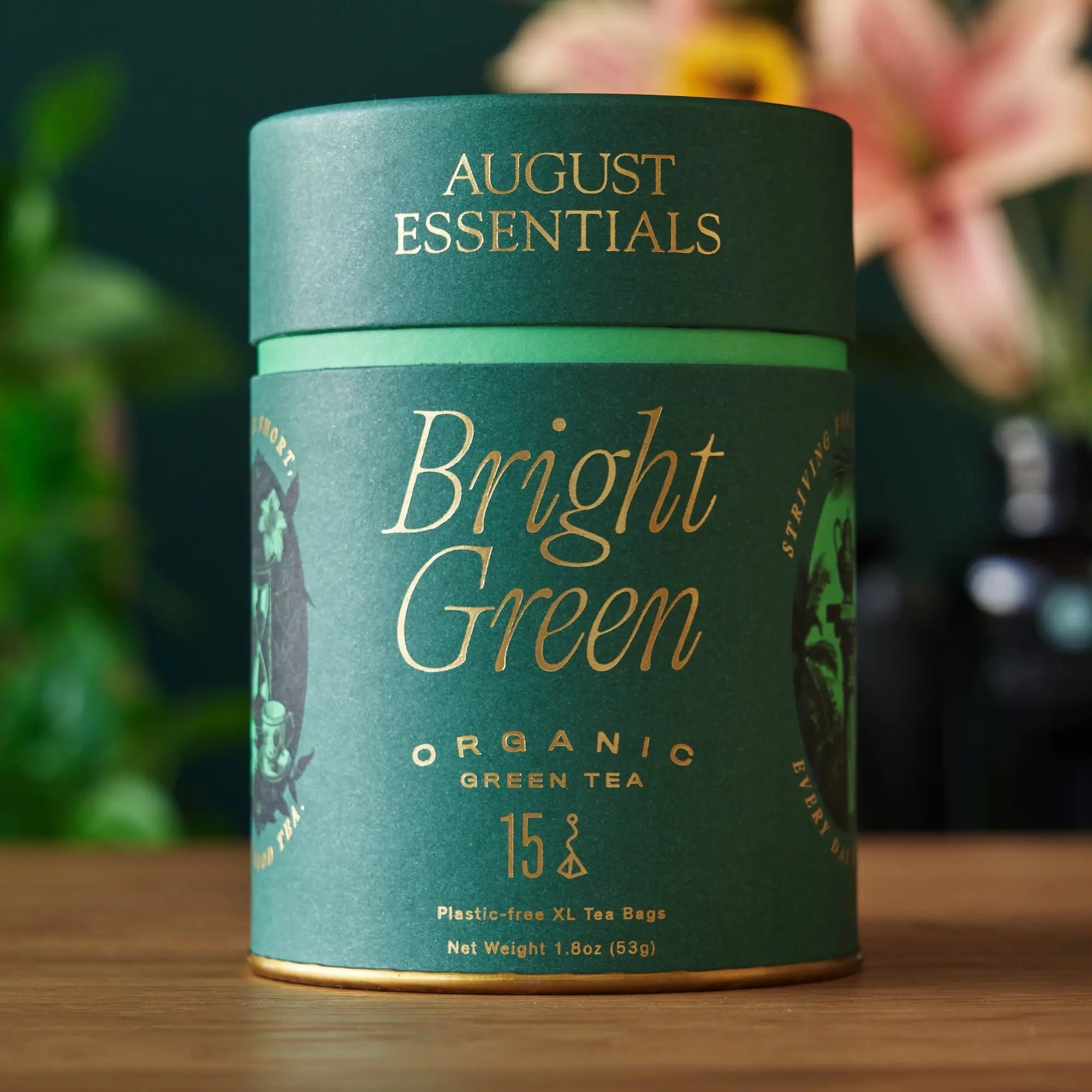 Essentials Bright Green — Organic Japanese Green Tea | 15 Tea Bags