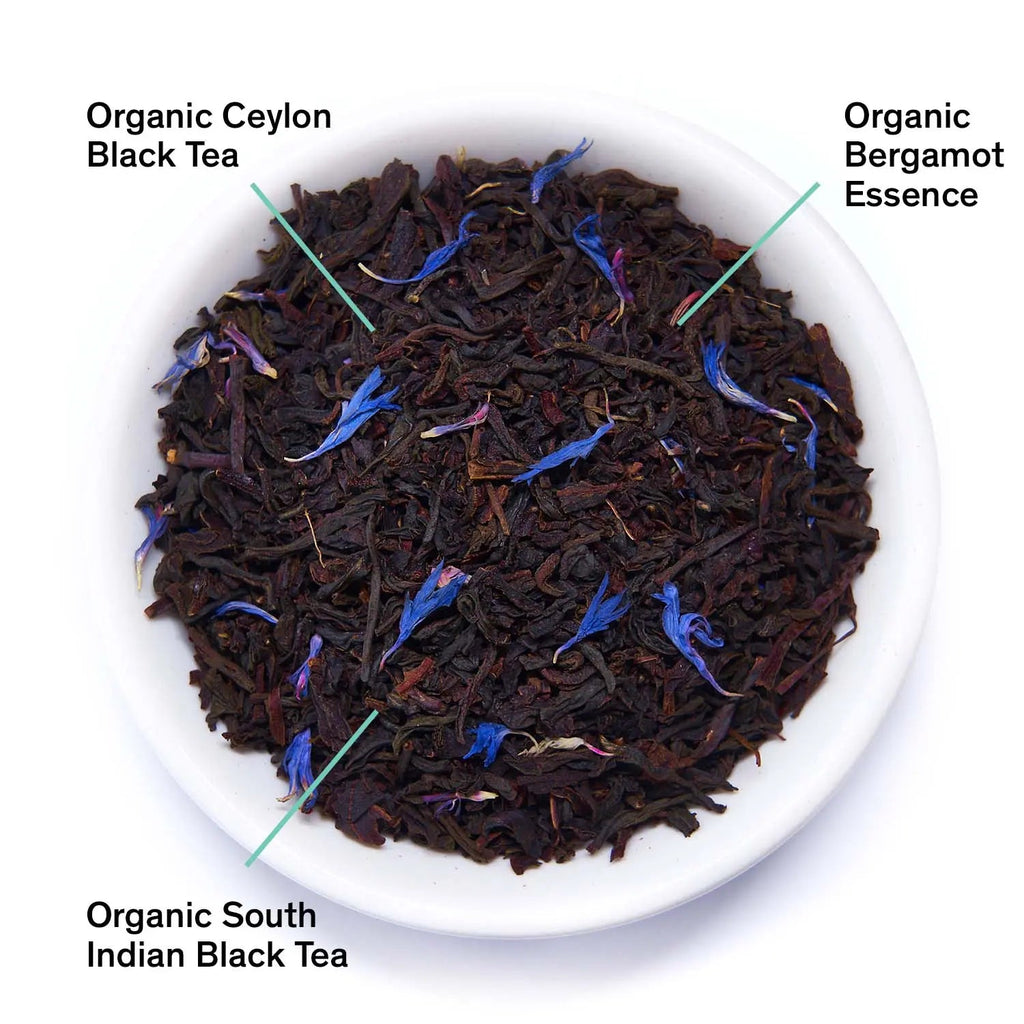 Essentials Earl Grey — Organic Bergamot Black Tea | 15 Tea Bags
