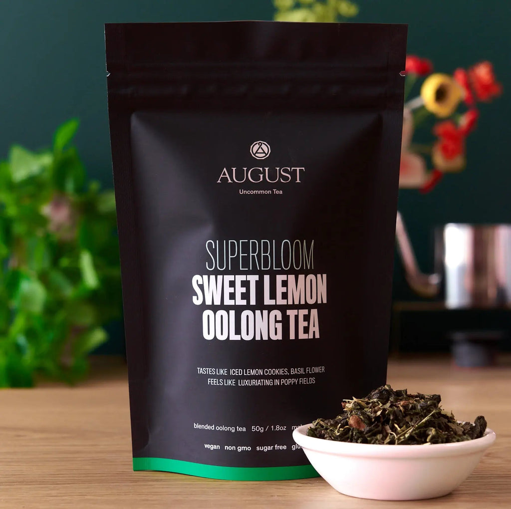 Superbloom — Sweet Lemon Oolong Green Tea by August Uncommon