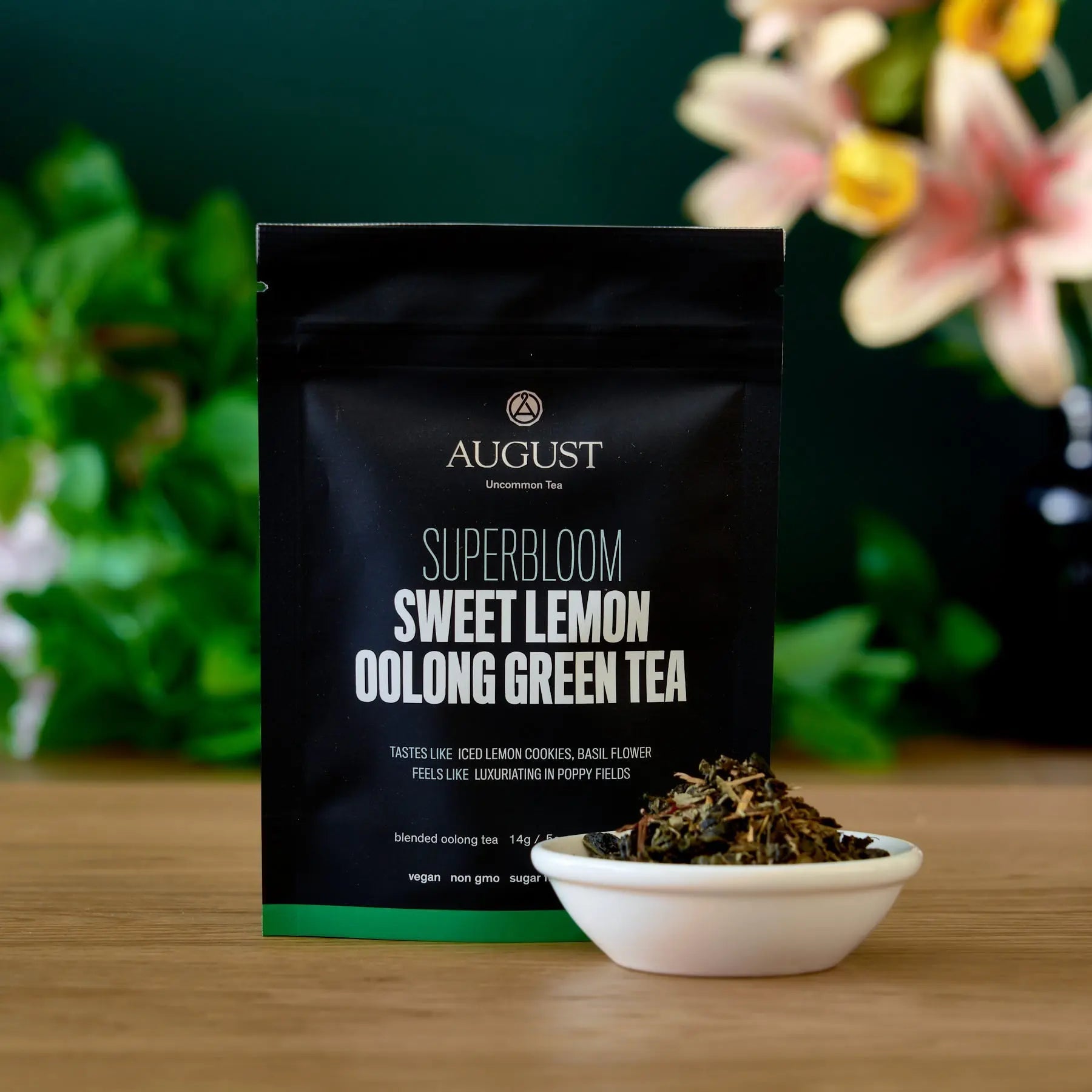 Superbloom — Sweet Lemon Oolong Green Tea by August Uncommon