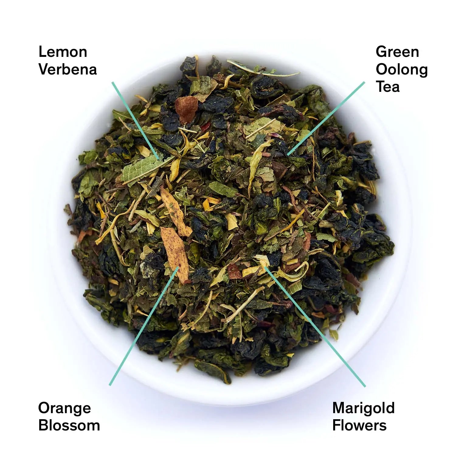 Superbloom — Sweet Lemon Oolong Green Tea by August Uncommon