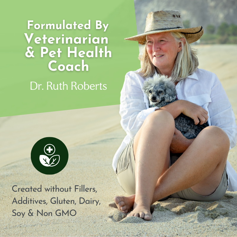 Holistic Total Body Support — Daily Multivitamin & Glandular Supplement for Dogs & Cats | Dr. Ruth Roberts