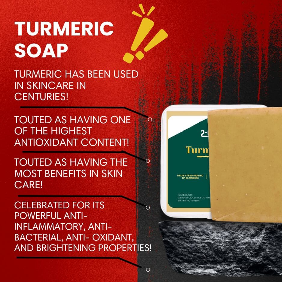 Turmeric Face Bar for Dark Spots & Uneven Skin