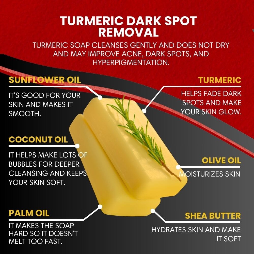 Turmeric Face Bar for Dark Spots & Uneven Skin