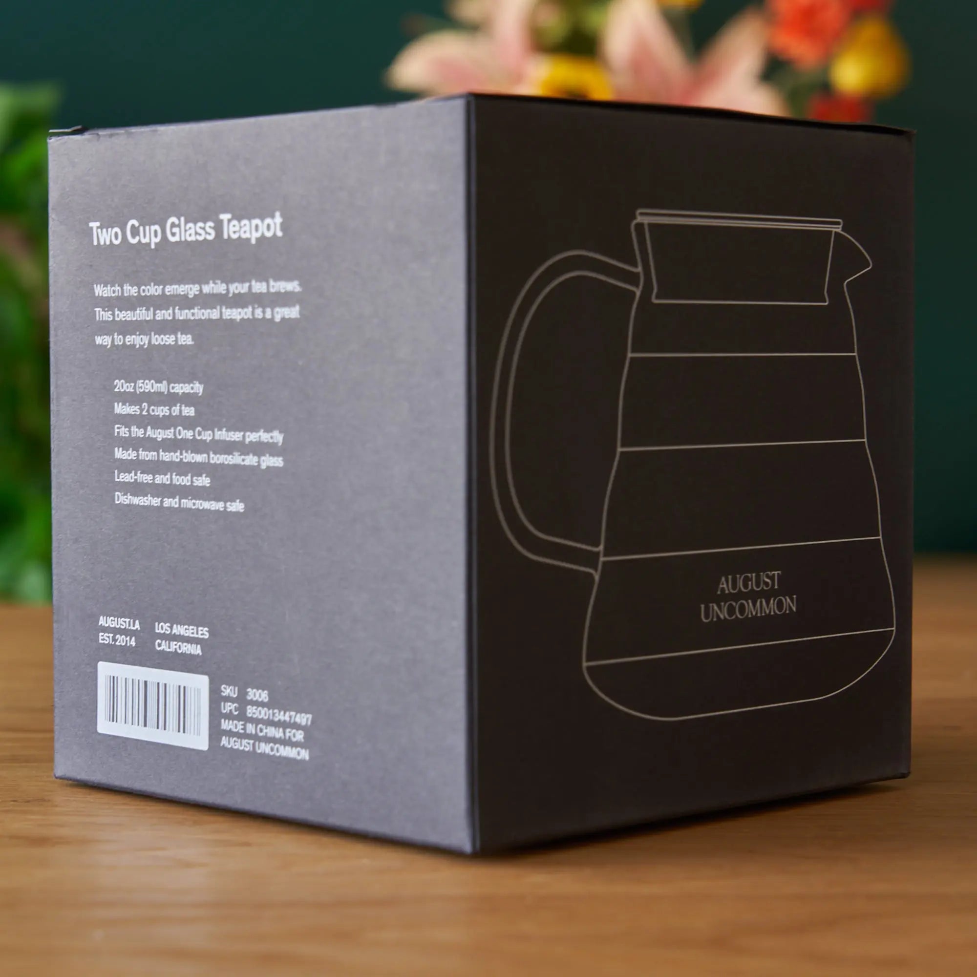 Two Cup Glass Teapot — The Perfect Everyday Loose Leaf Teapot