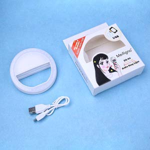 Ring Light, [Rechargeable] With 36 Led Lights, 3-Level Adjustable Brightness Cli