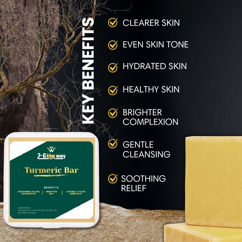Turmeric Face Bar for Dark Spots & Uneven Skin