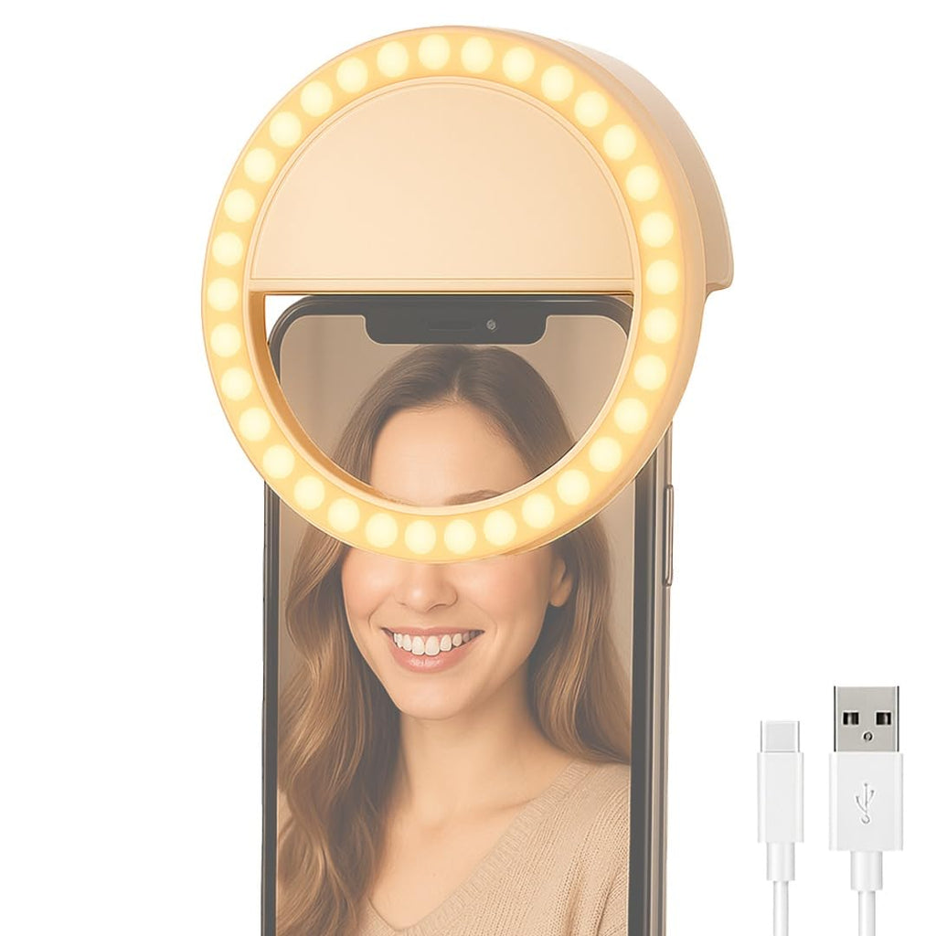 Light Rechargeable, Clip-On Rechargeable Led Light With 3 Adjustable Brightness