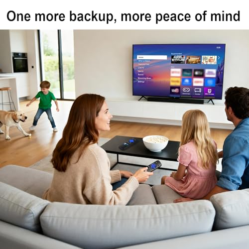 2) Replaced Remote Control Only For Roku Tv Tcl Roku/For Hisense Roku/For Insign