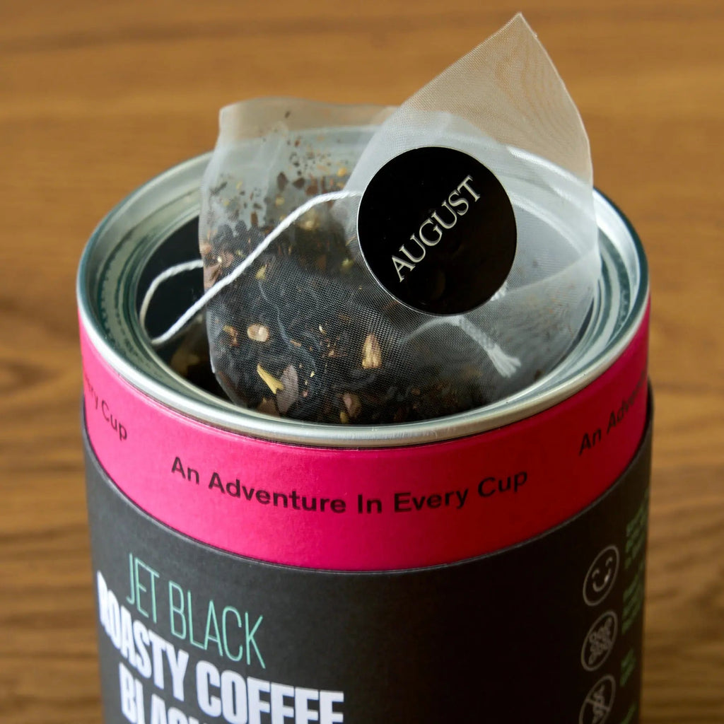 Jet Black — Roasty Coffee Black Tea | 15 Tea Bags