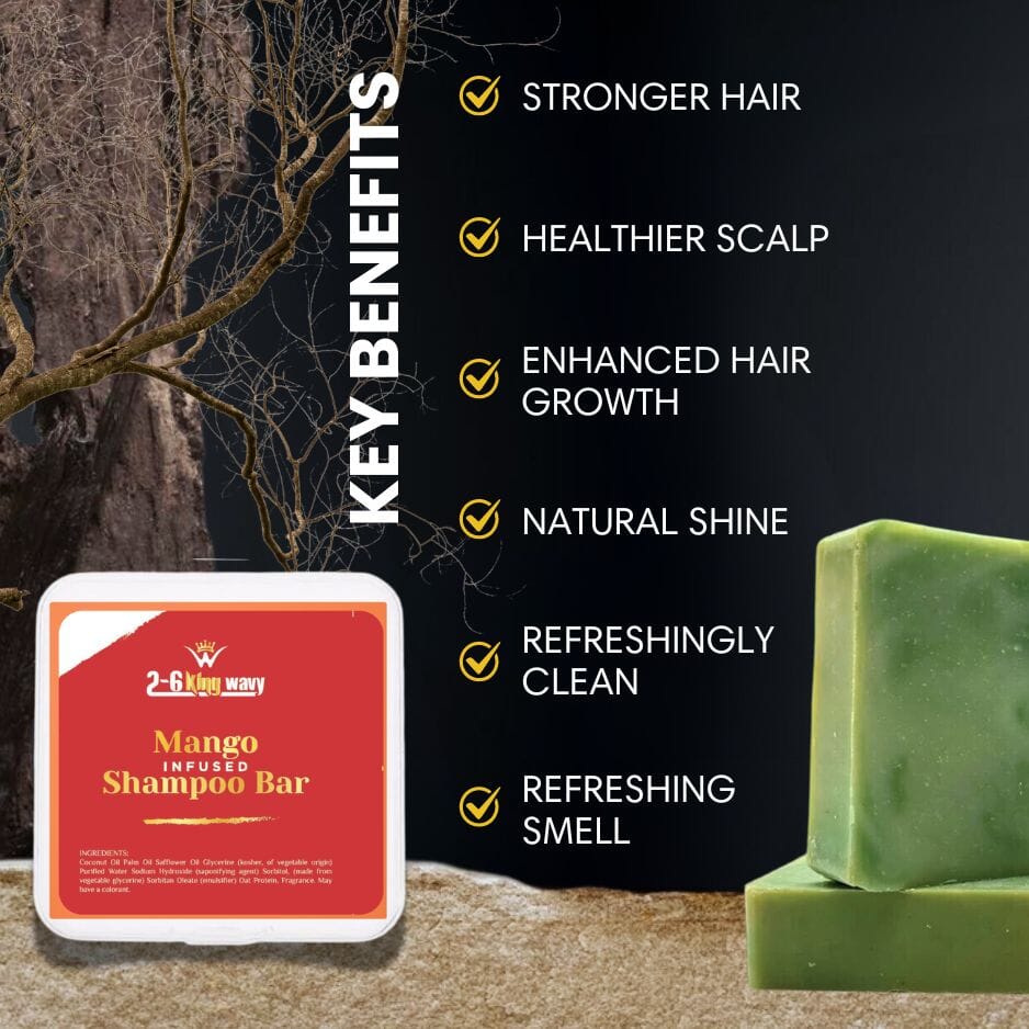 Batana Shampoo Bar for Dry Scalp & Coarse Hair