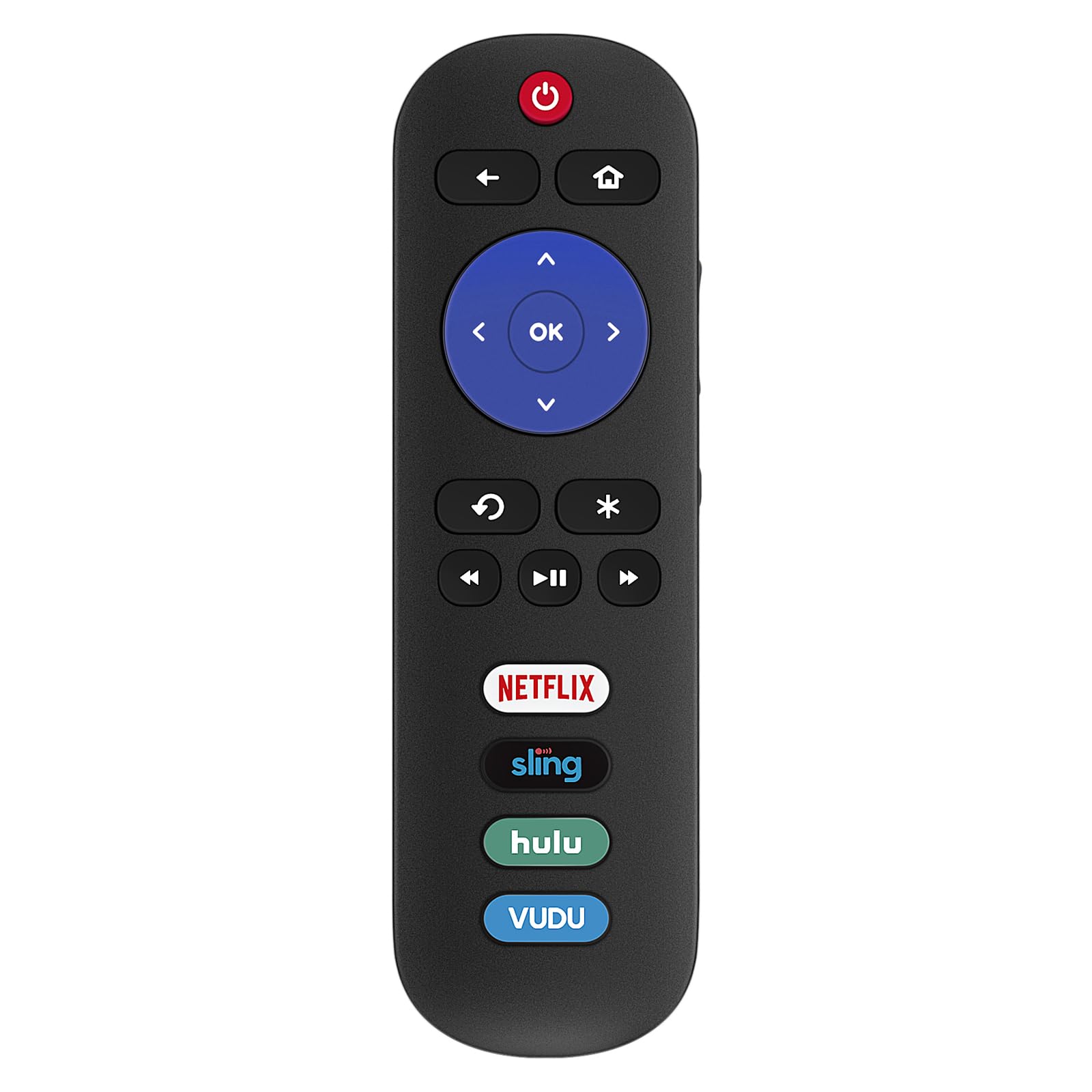 2 Universal Replace Remote Applicable For Tcl Roku Tv/Hisense Tv/Onn Tv/Philips
