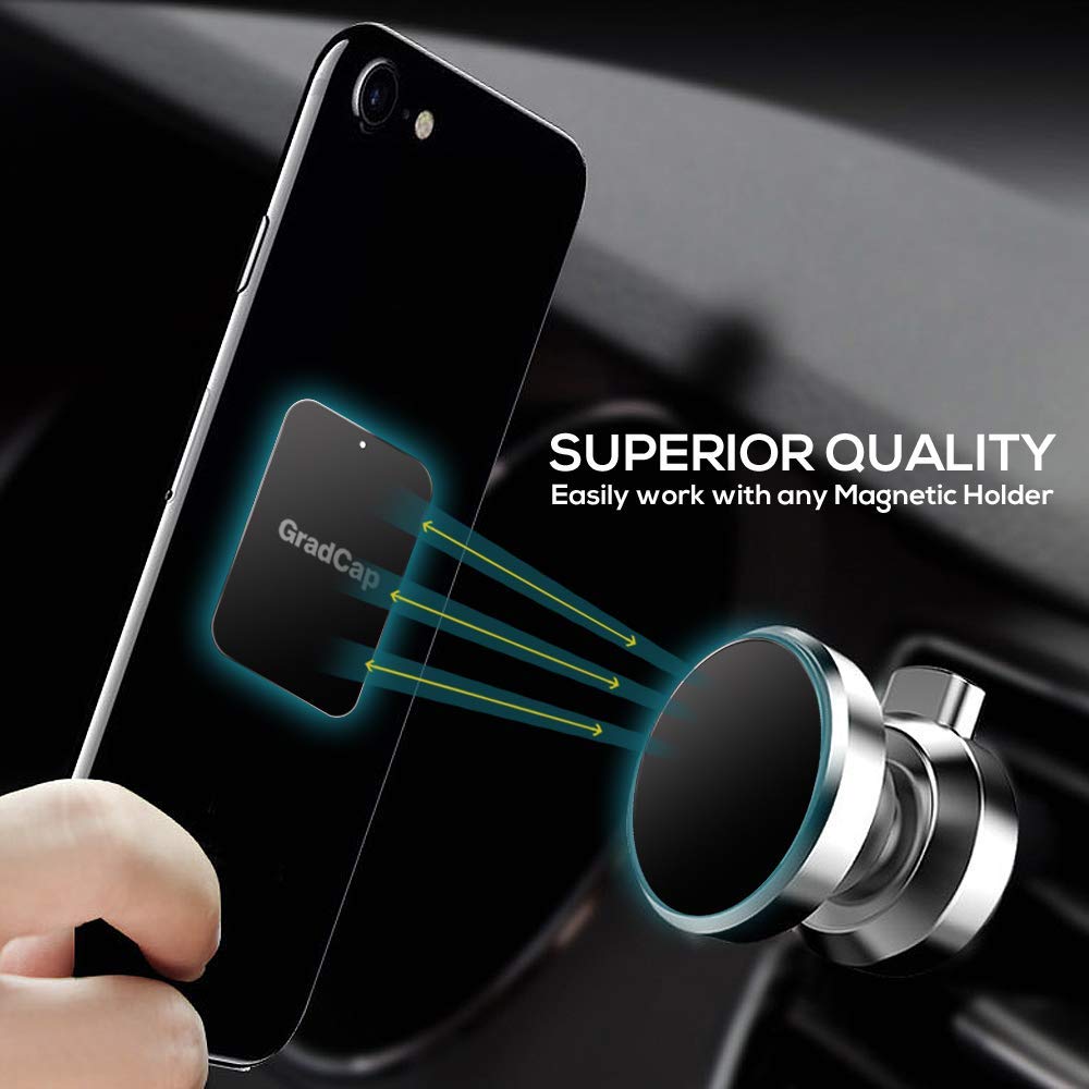 Magnetic Phone Mount - 4 Packs Universal Ultra Thin B