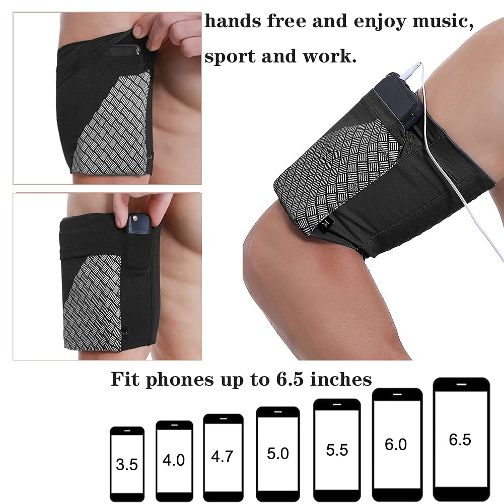 Armband For All Phones. Cell Phone Armband For Running, Fitness And Gym Workouts