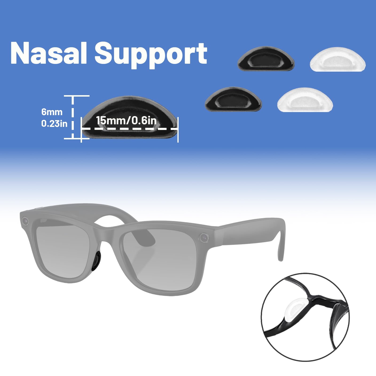 Retainer Set Ray-Ban Meta Wayfarer/Headliner/Skyler S