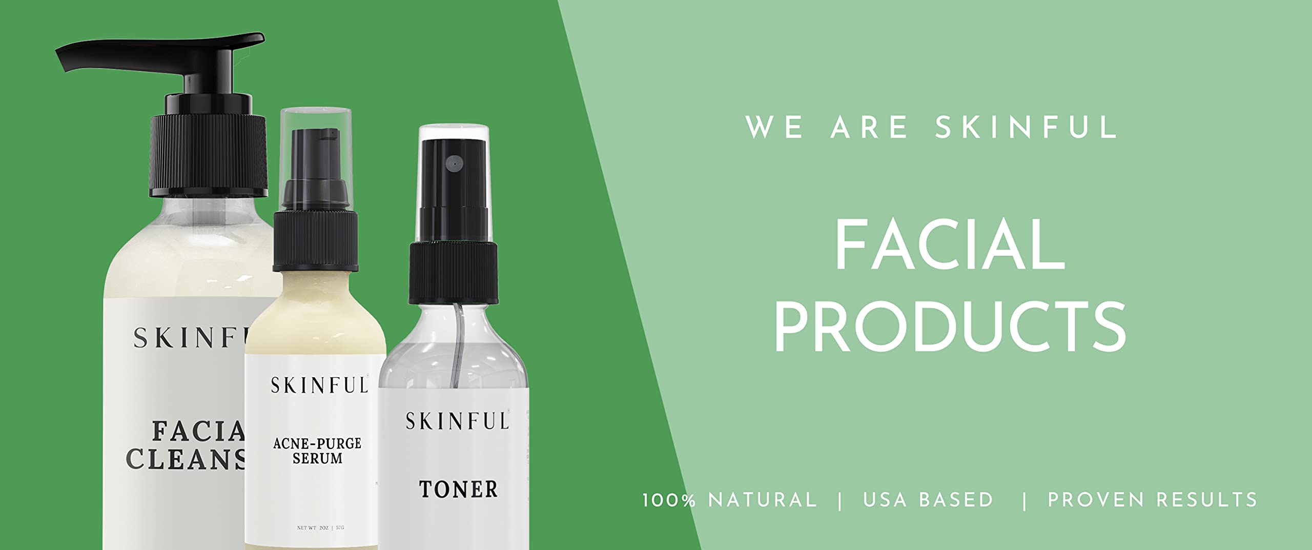 Skinful Face Serum for Acne Prone Skin - Anti Acne Serum for Face Acne and Blemish Control - 2oz