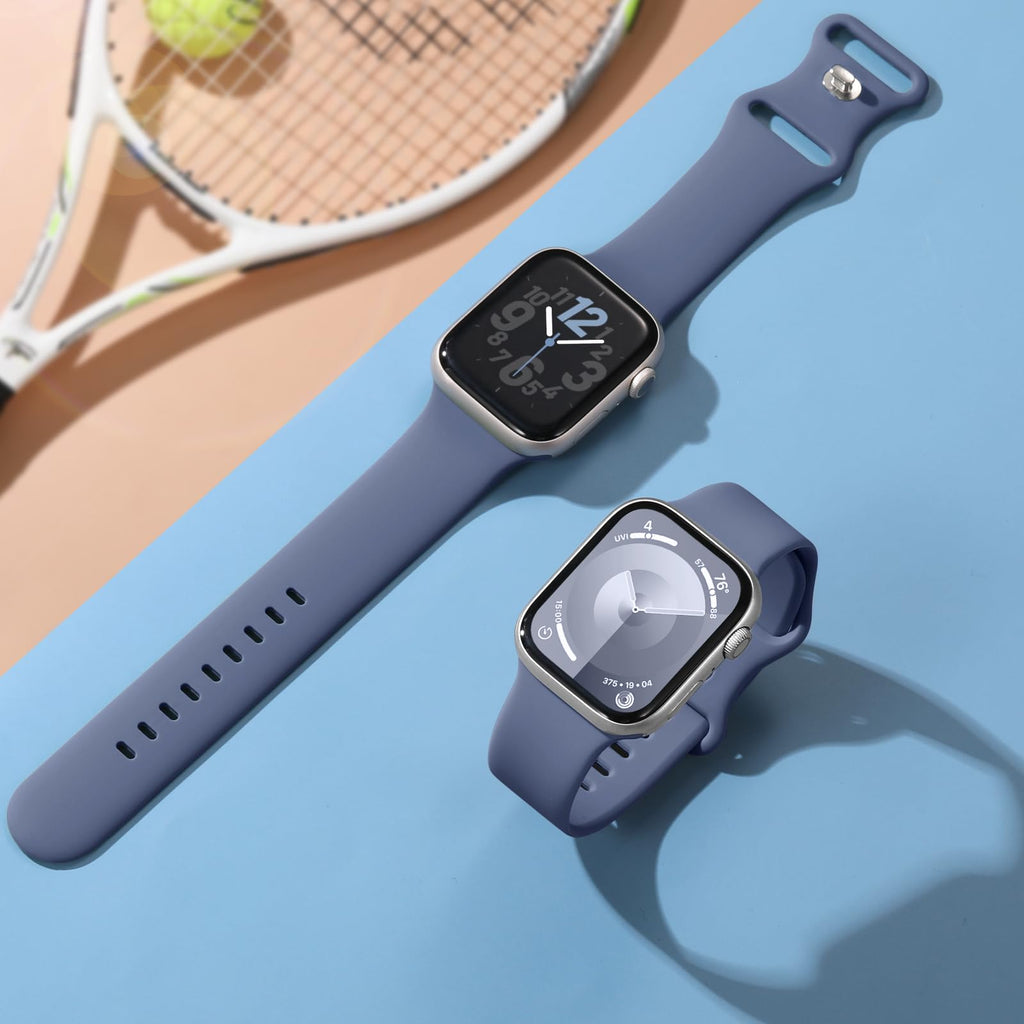 Watch Se Bands, Breathable Sport Wristband Apple Watch Bands 44Mm 45Mm 46Mm 42Mm
