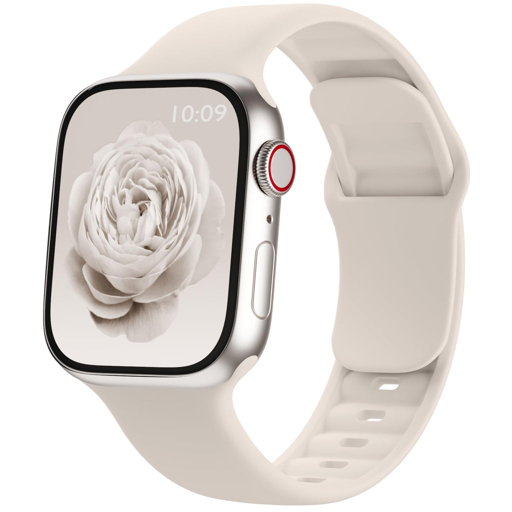 Apple Watch Bands 38Mm 40Mm 41Mm 42Mm 44Mm 45Mm 46Mm 49Mm Women Men, Soft Silico