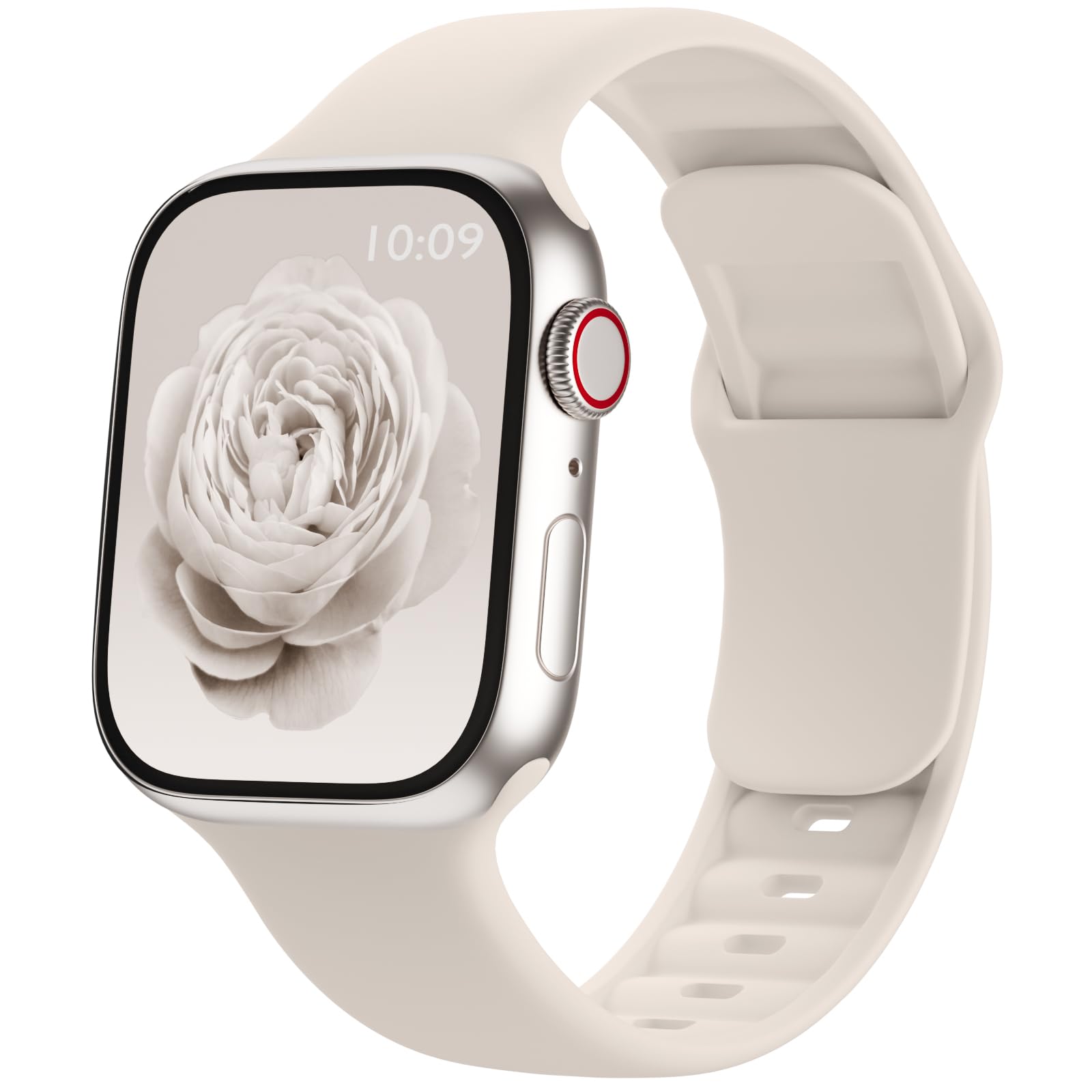 Apple Watch Bands 38Mm 40Mm 41Mm 42Mm 44Mm 45Mm 46Mm 49Mm Women Men, Soft Silico