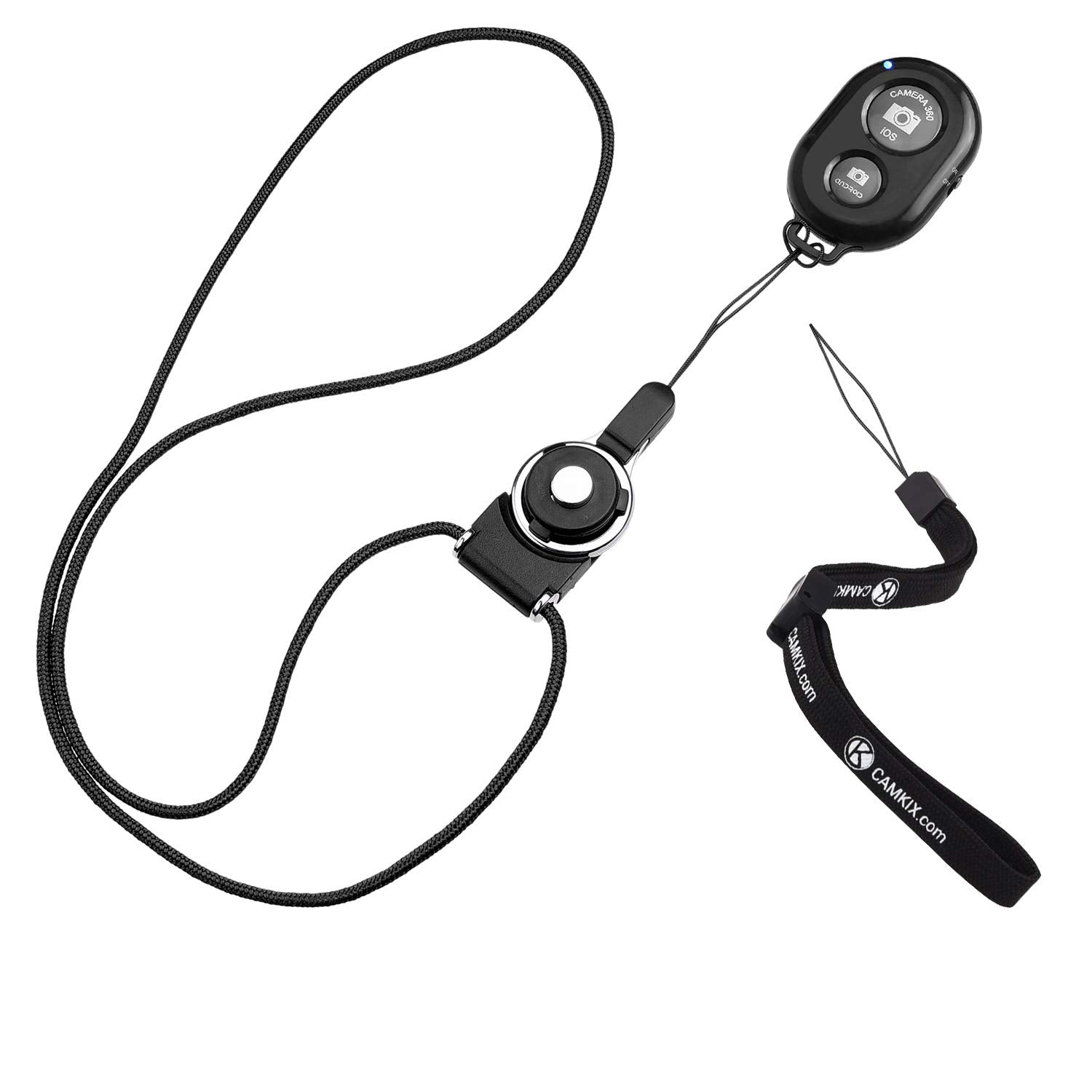 Remote Control With ® Technology, Black - Wrist Strap
