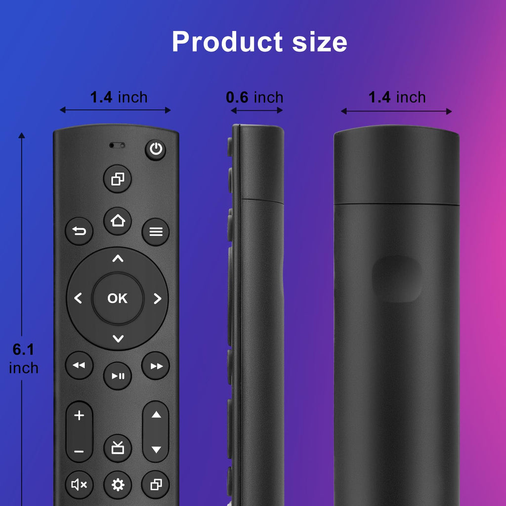 2) Universal Remote Control For Samsung/Insignia/Toshiba/Tcl/Vizio/Pioneer/Roku