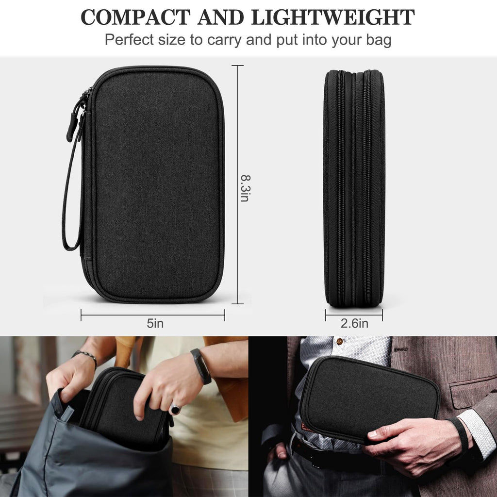 Organizer, Travel Cable Organizer Bag Pouch Electronic