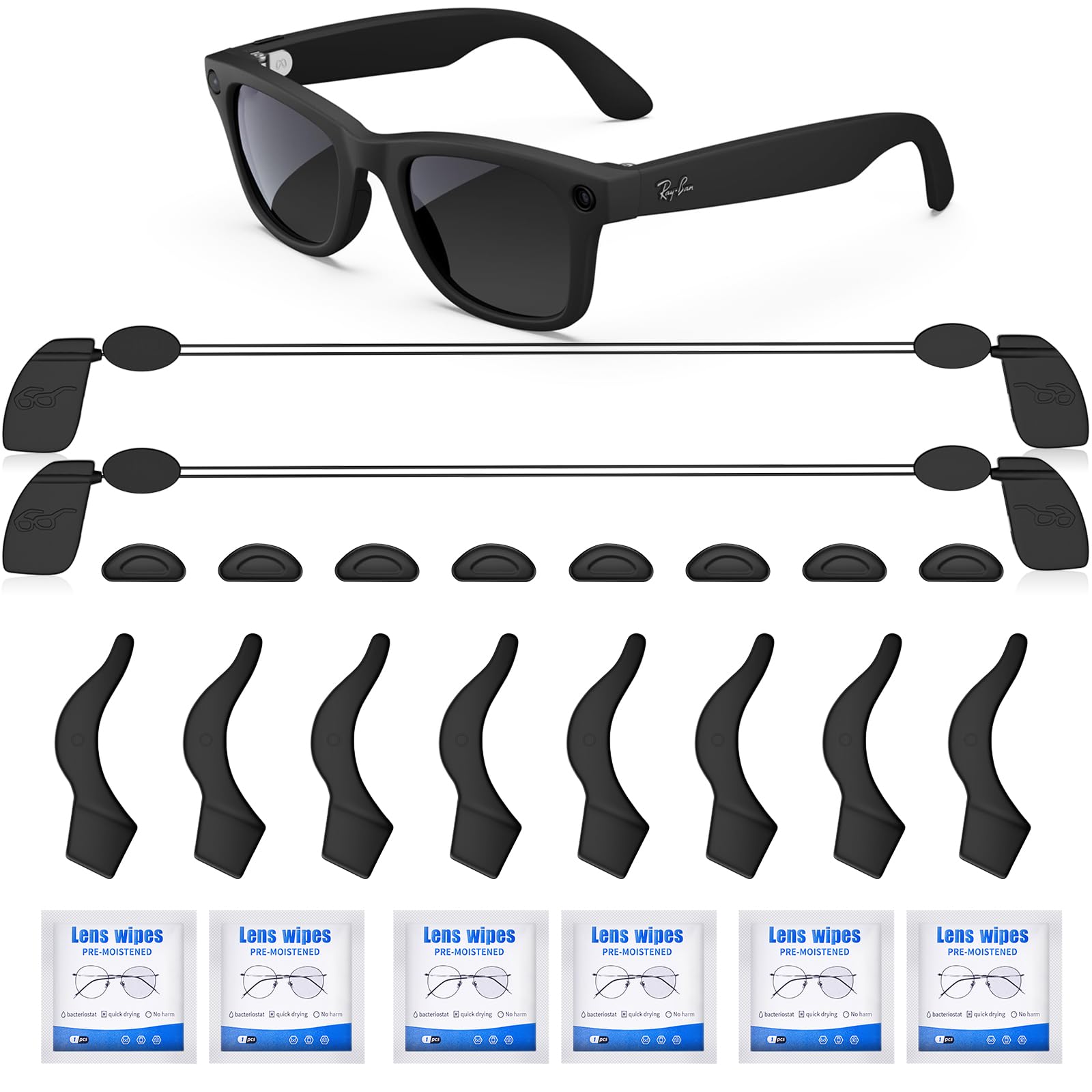 Accessories Kit For Ray-Ban Oakley/Meta Wayfarer/Headlin