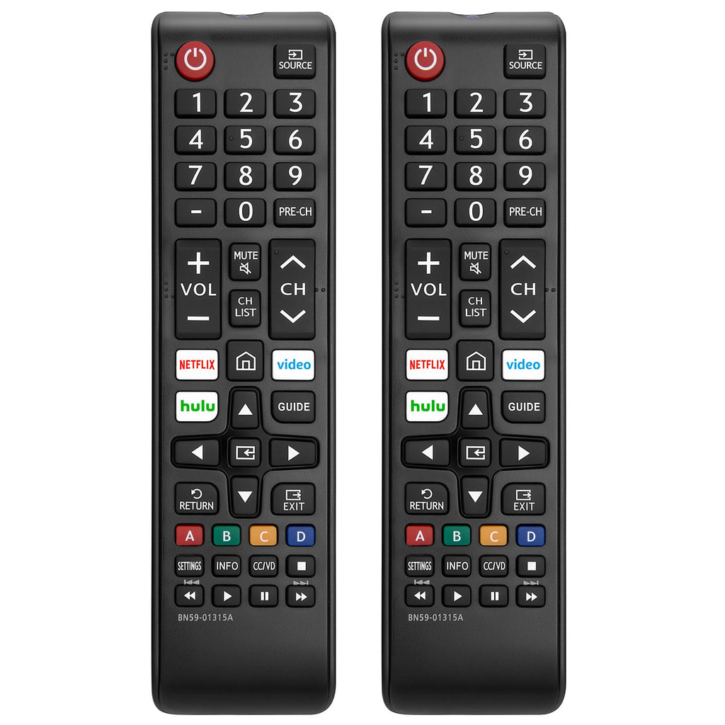 2】 New Universal Remote For All Samsung Tv Remote, Replacement Compatible For Al