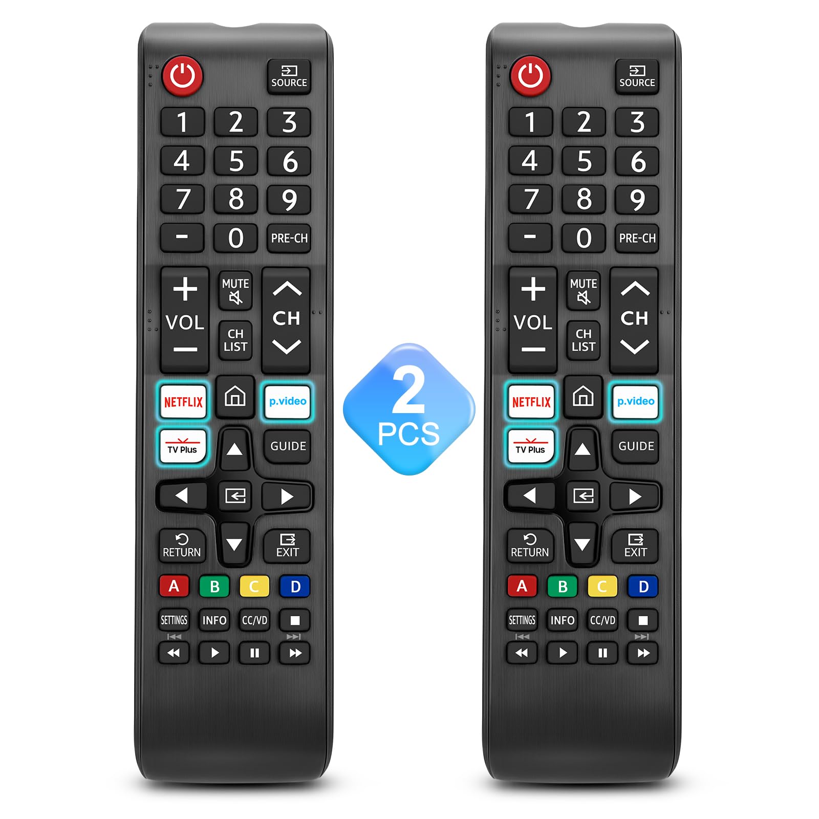 2】 Universal For Samsung-Tv-Remote-Control Replacement, All Samsung Smart Frame