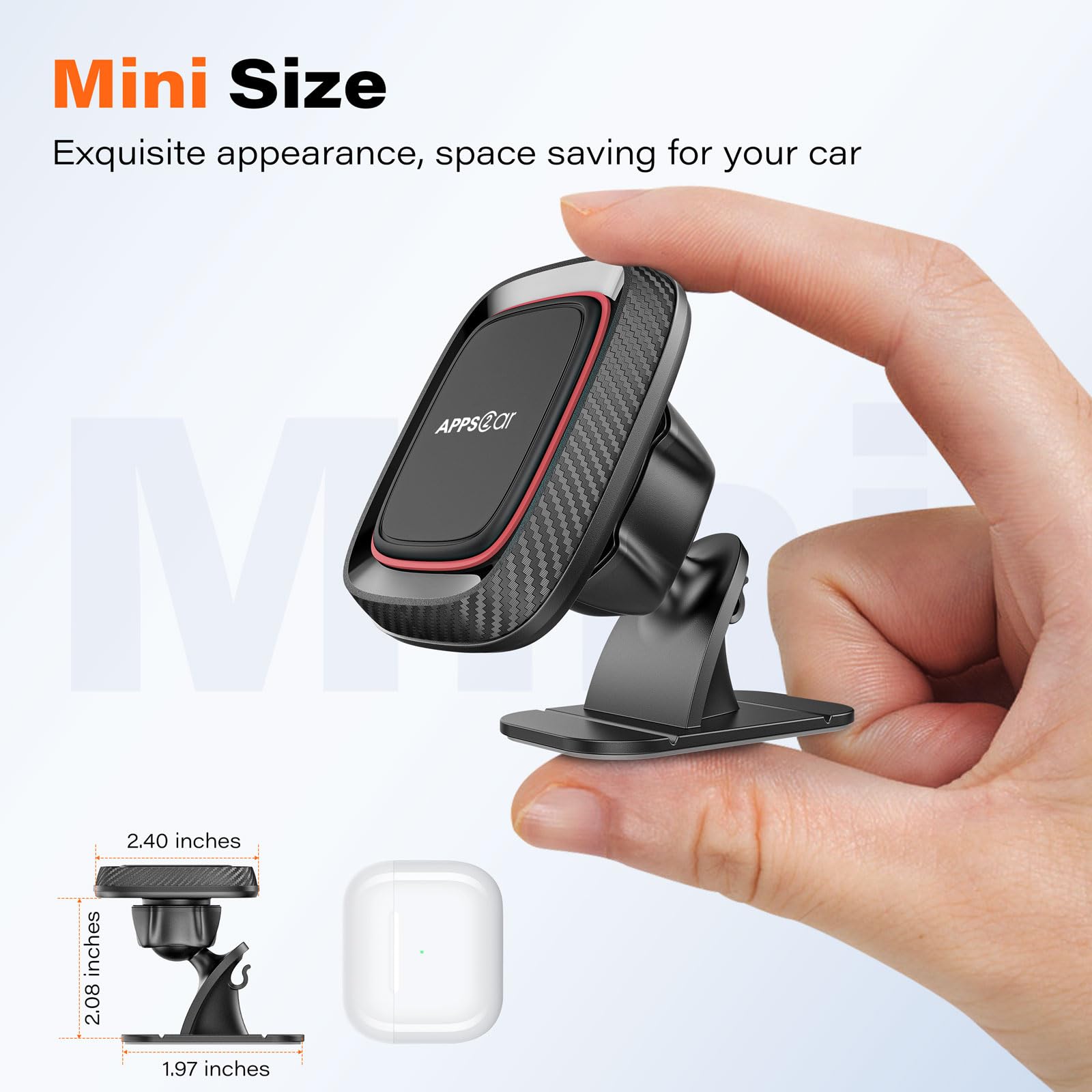 Magnetic Phone Holder Car, Apps2Car [Super Strong Magnet] Ph