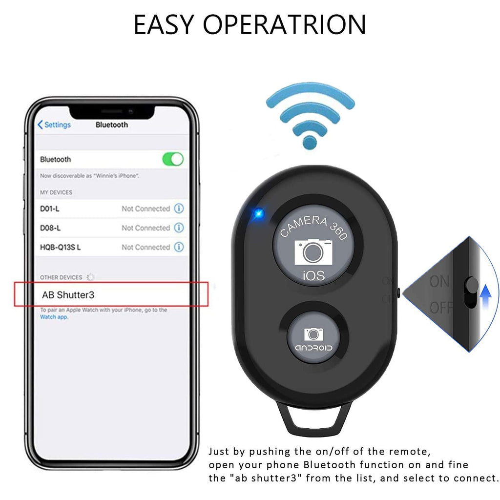 Shutter For Smartphones And Tablets, Aoqiyue Camera
