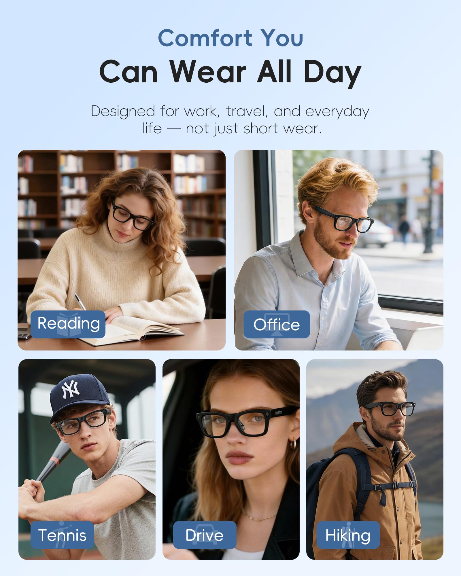 Silicone Eyeglass Nose Pads Ray-Ban Meta Smart Glasses Wayfa