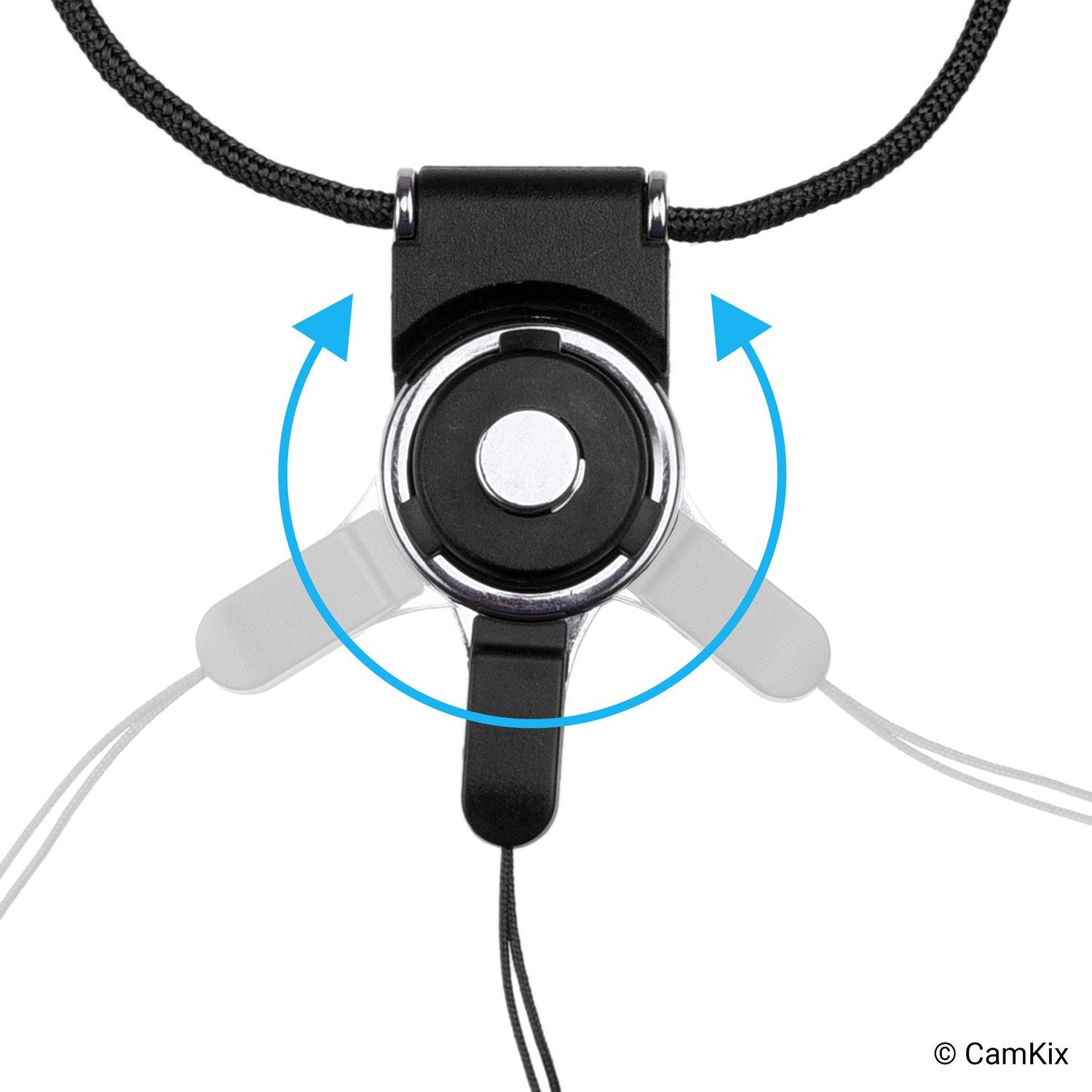 Remote Control With ® Technology, Black - Wrist Strap