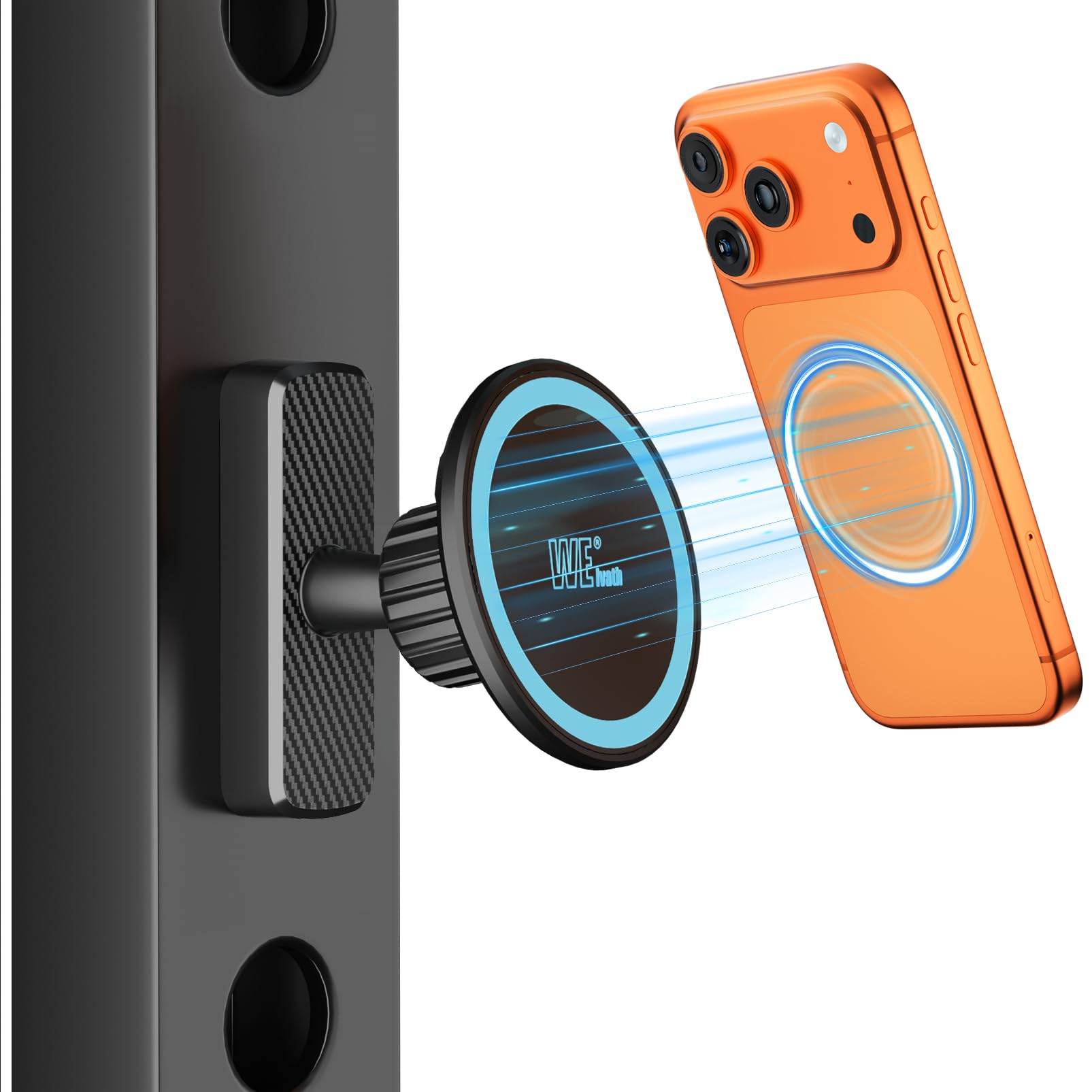 Magnetic Phone Holder Gym, Workout, Kitchen Or Any L Sur