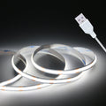 Strip Lights, 5V Usb Led Lighting Cob Short Led Strip Light White Flexible Not D