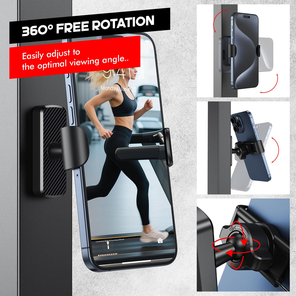 Phone Holder Gym, Powerful N52 Magnet Base, Multi-An
