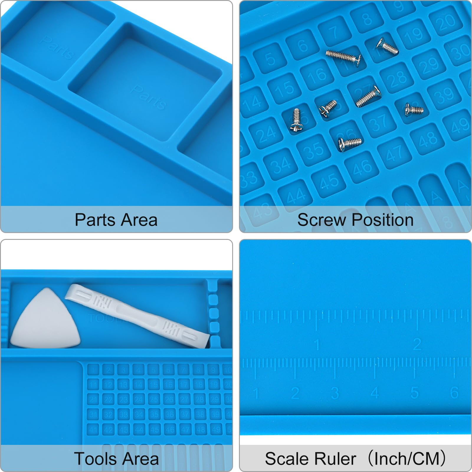 Mat Electronics Repair Mat, Silicone Work Mat Heat