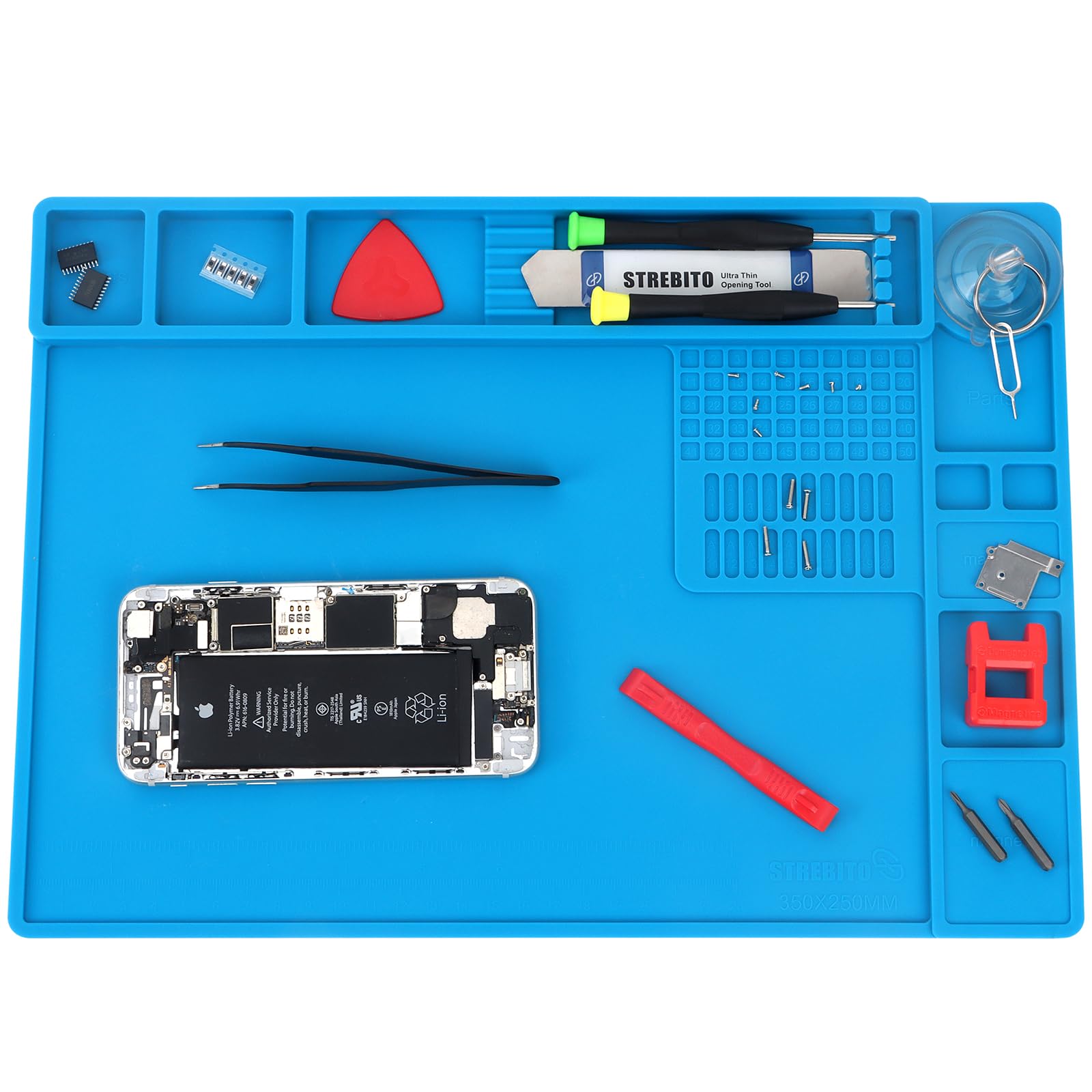 Mat Electronics Repair Mat, Silicone Work Mat Heat